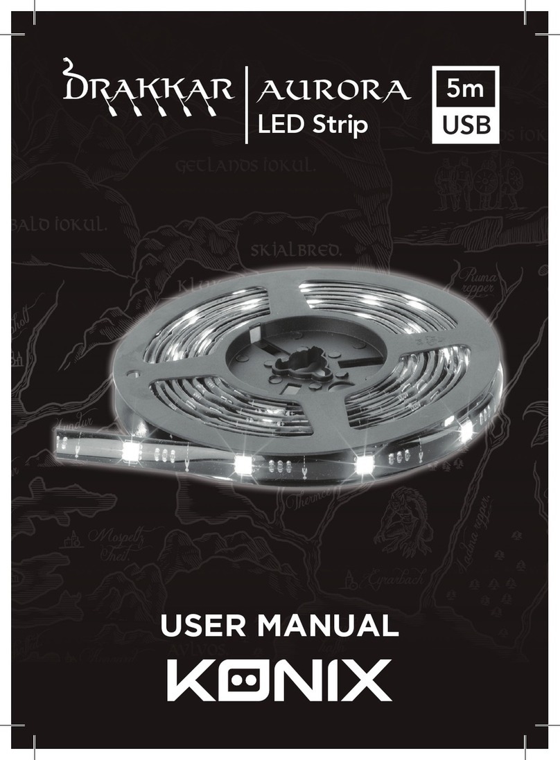 Konix Drakkar Aurora user manual