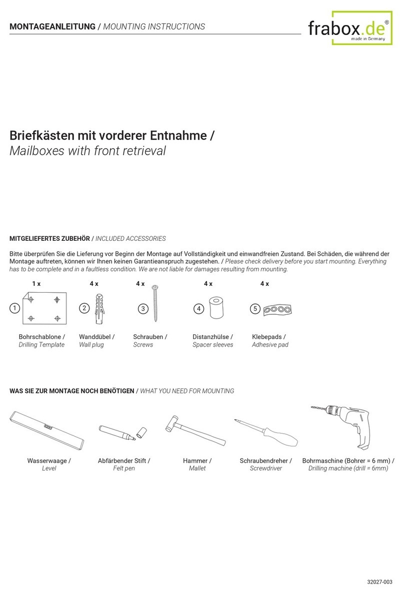 Frabox FANLO Mounting instructions