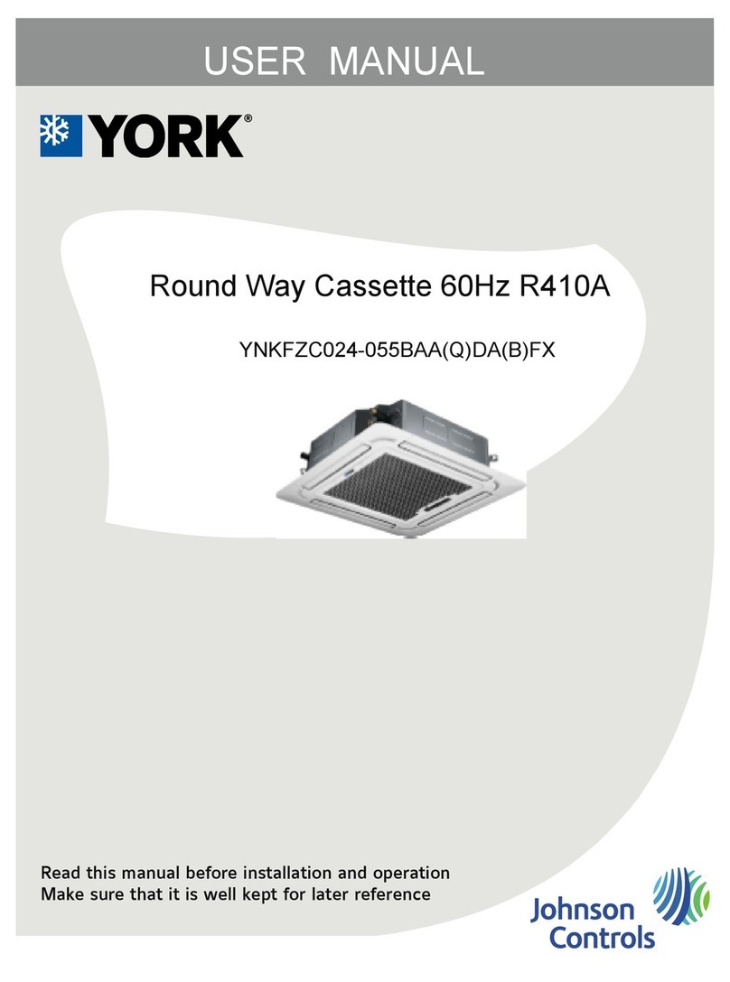 York YNKFZC024-055BAADAFX owner's manual
