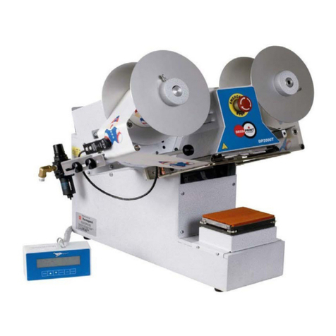 Thermopatch Deco-Print DP2000T User manual
