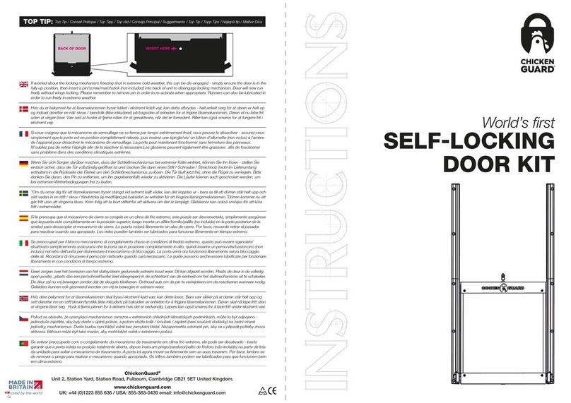 ChickenGuard B07G9MPCKT instructions