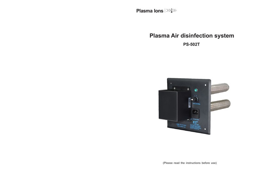 Plasma Ions PS-502T manual