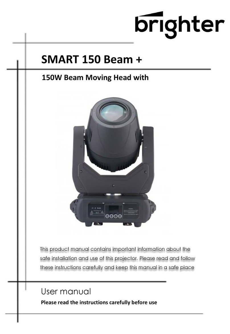 Brighter SMART 150 Beam Plus User manual