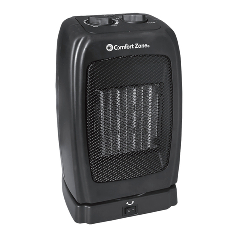 Comfort Zone CZ448E Series quick start guide Comfort Zone CZ448E Series quick start guide