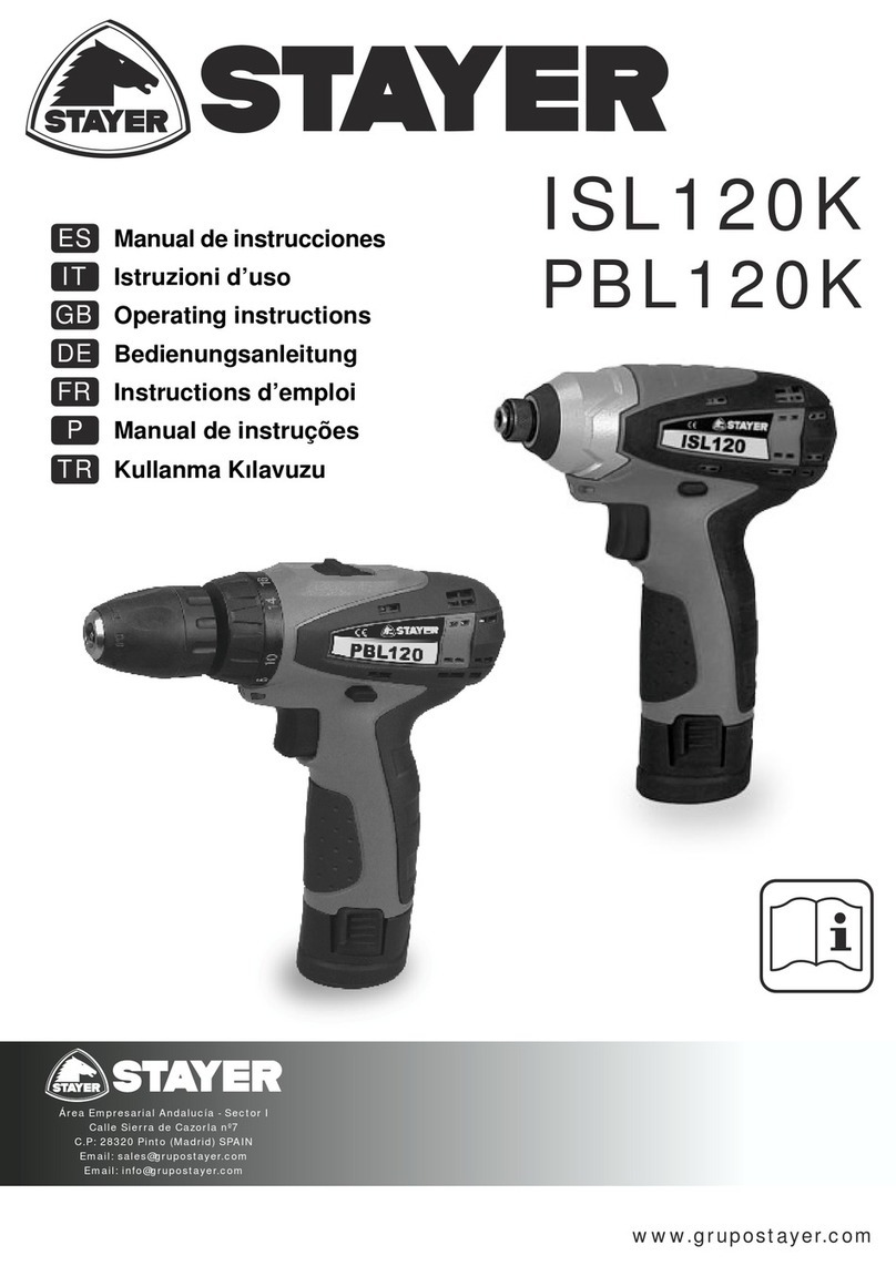 stayer ISL120K User manual
