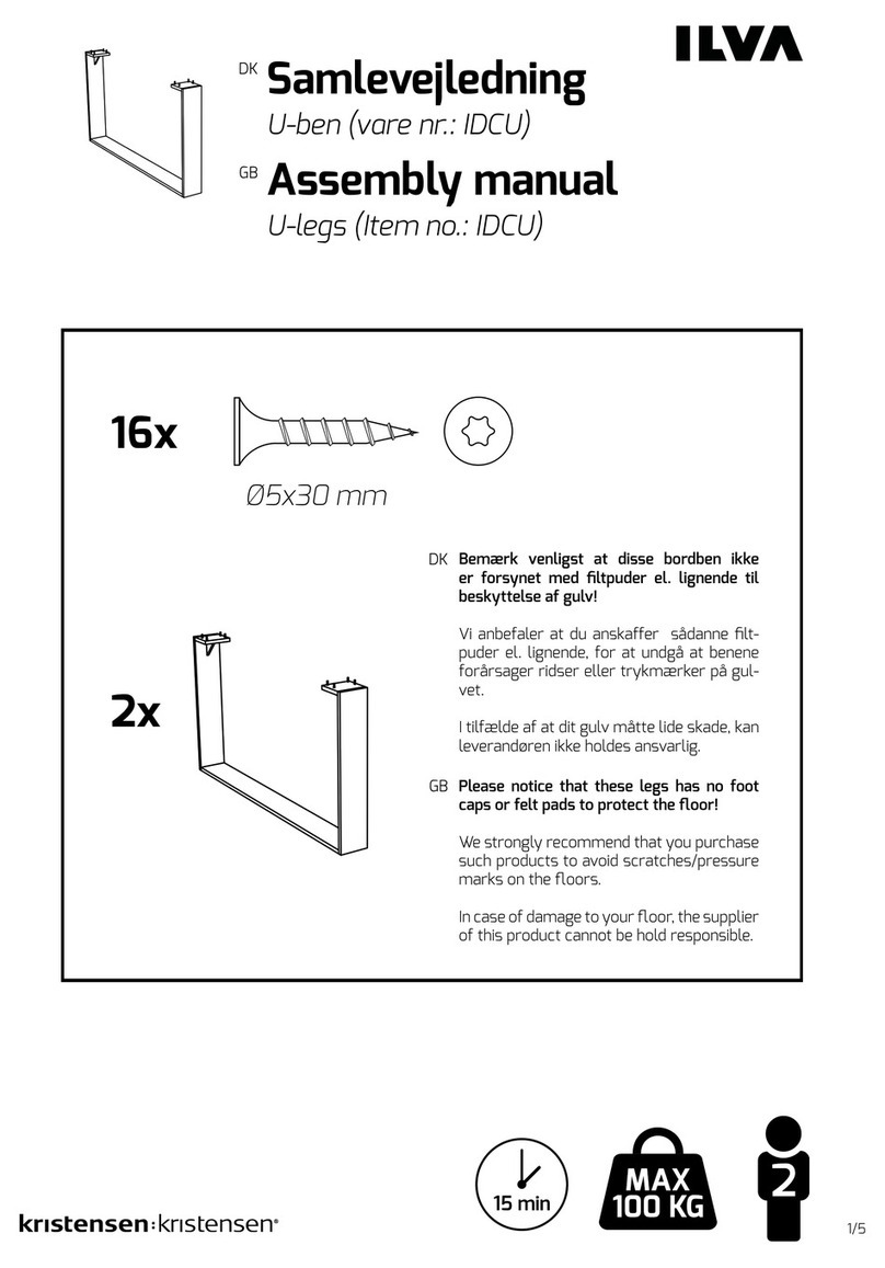 Ilva kristensen IDCU User manual Ilva kristensen IDCU User manual