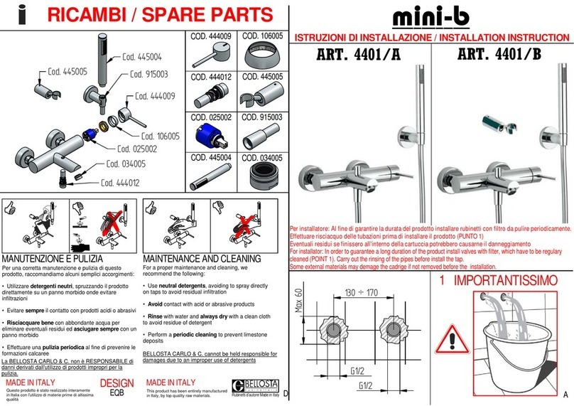 BELLOSTA mini-b 4401/A User manual