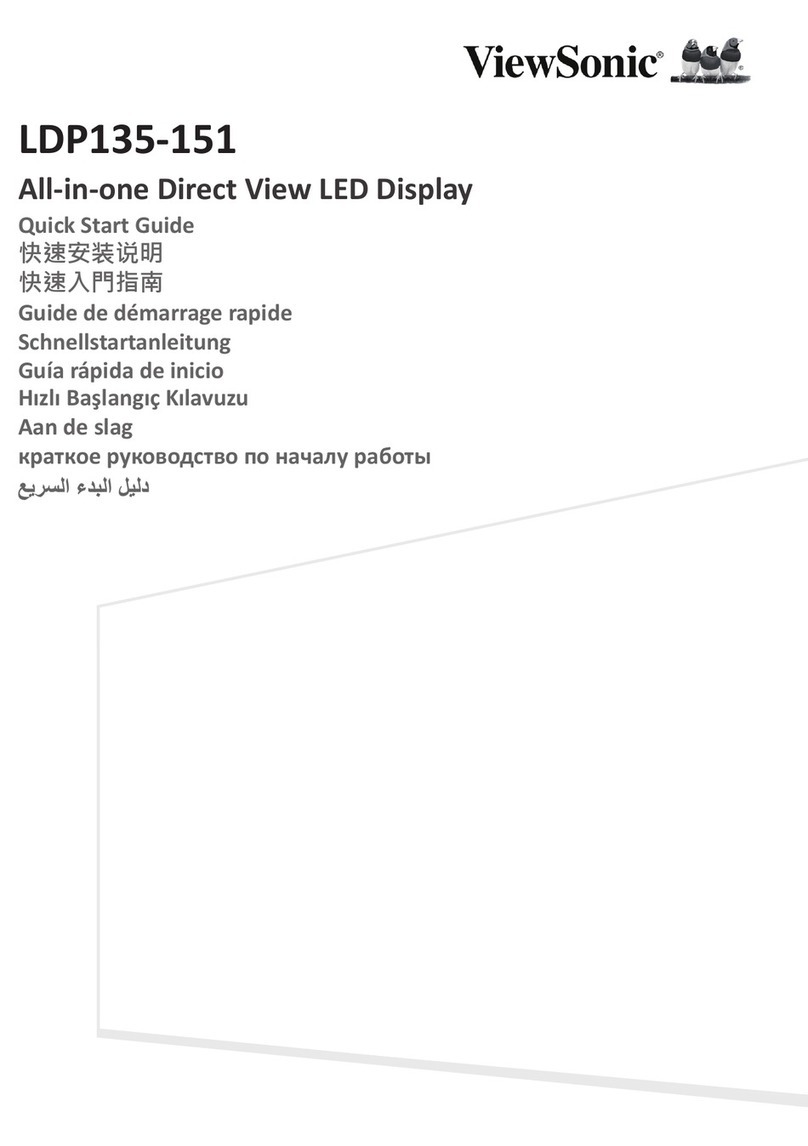 ViewSonic LDP135-151 User manual