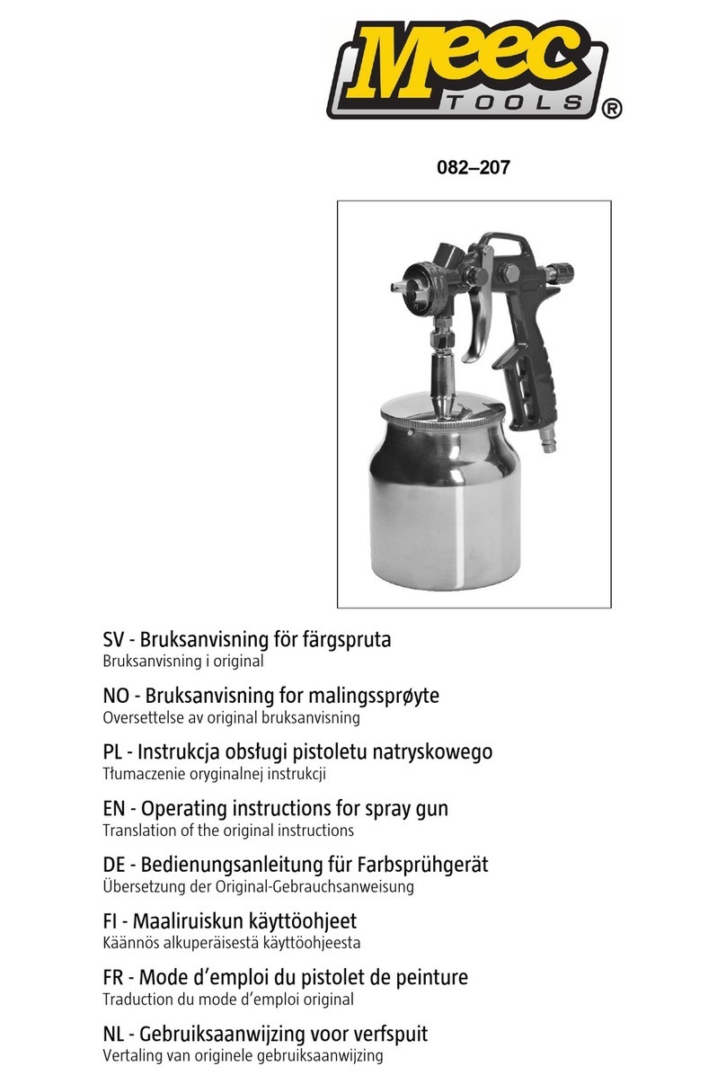 Meec tools 082-207 operating instructions