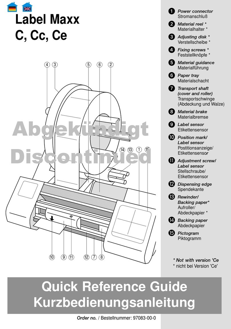 Novexx Solutions Label Maxx C User manual