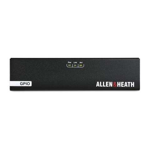 ALLEN & HEATH GPIO Getting started guide