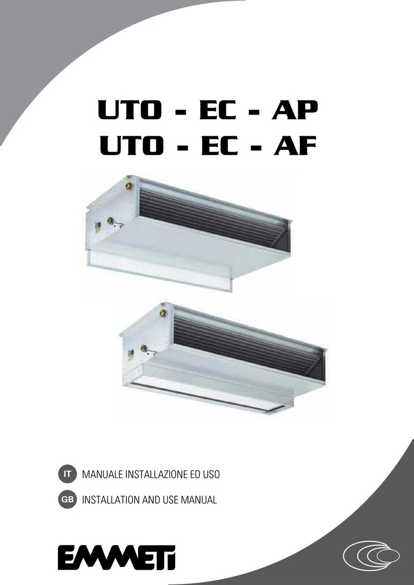 emmeti UTO-EC-AP Installation and use manual