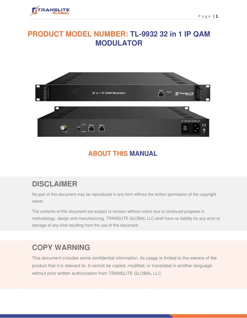 TransLite TL-9932 manual
