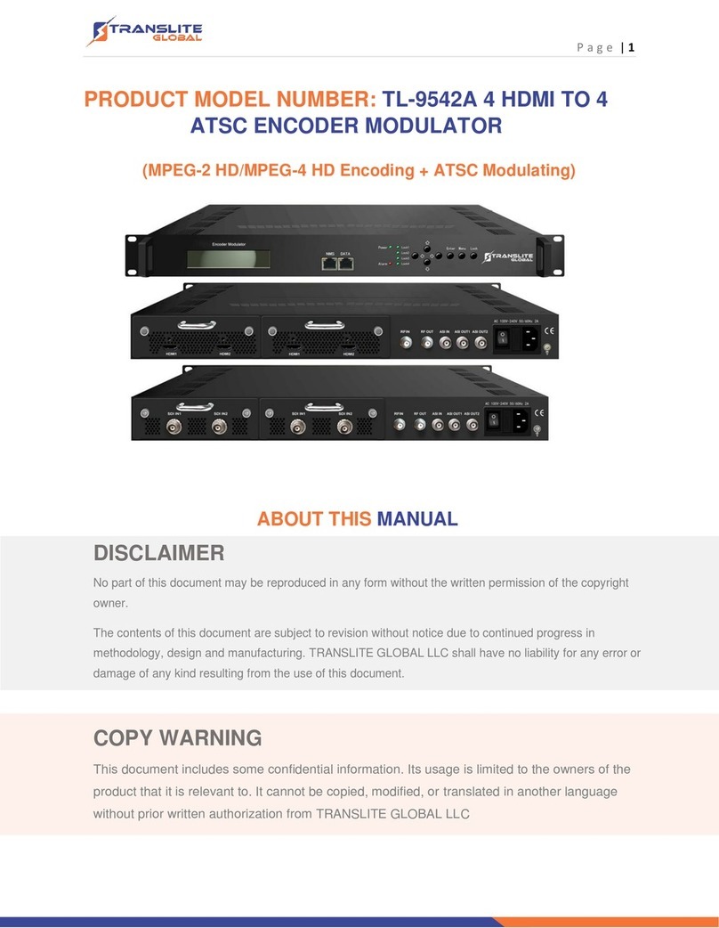 TransLite TL-9542A manual