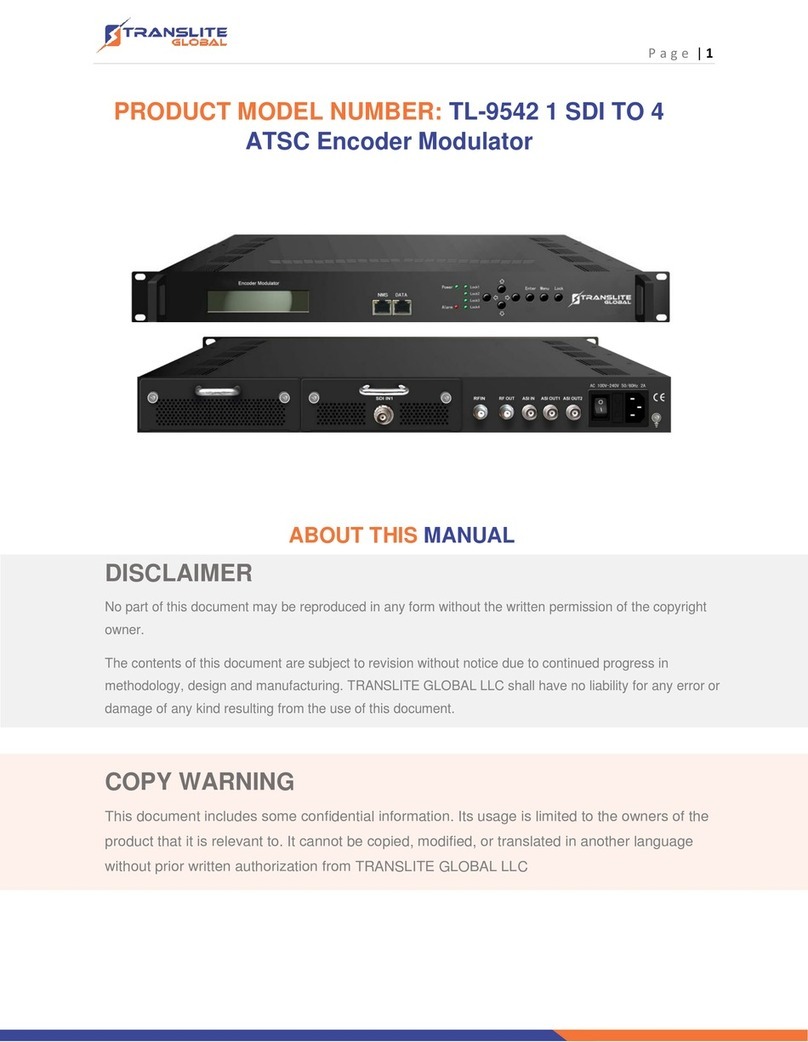 TransLite TL-9542 manual
