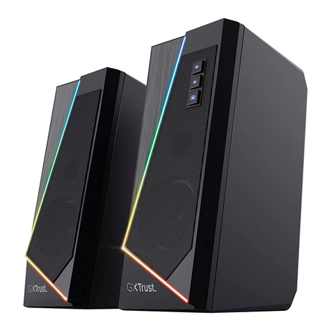 Trust ZOXA GXT 609 User manual Trust ZOXA GXT 609 User manual