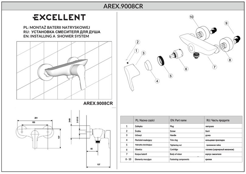 Excellent AREX.9008CR Installing Excellent AREX.9008CR Installing