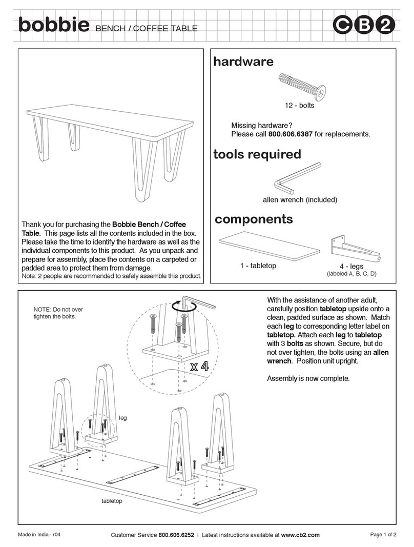 CB2 bobbie User manual