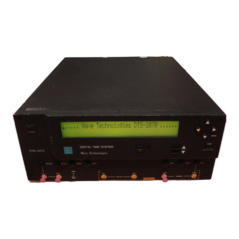 Wavecrest DTS-2070 Manual