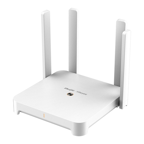 Ruijie Reyee RG-EW1800GX PRO User manual