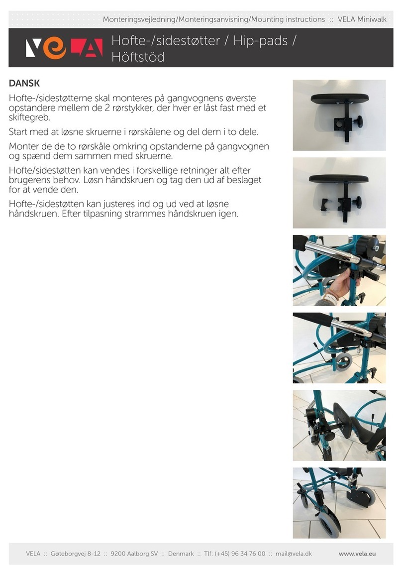 Vela Miniwalk User manual