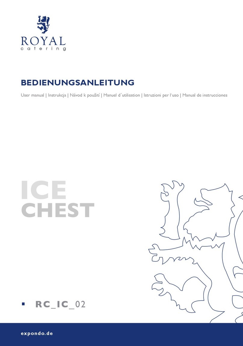 Royal Catering RC IC 02 user manual