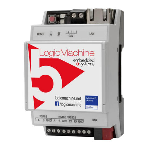 Embedded Systems LogicMachine5 manual