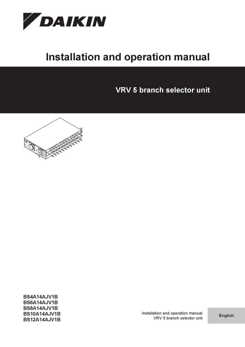 Daikin VRV 5 BS4A14AJV1B User manual