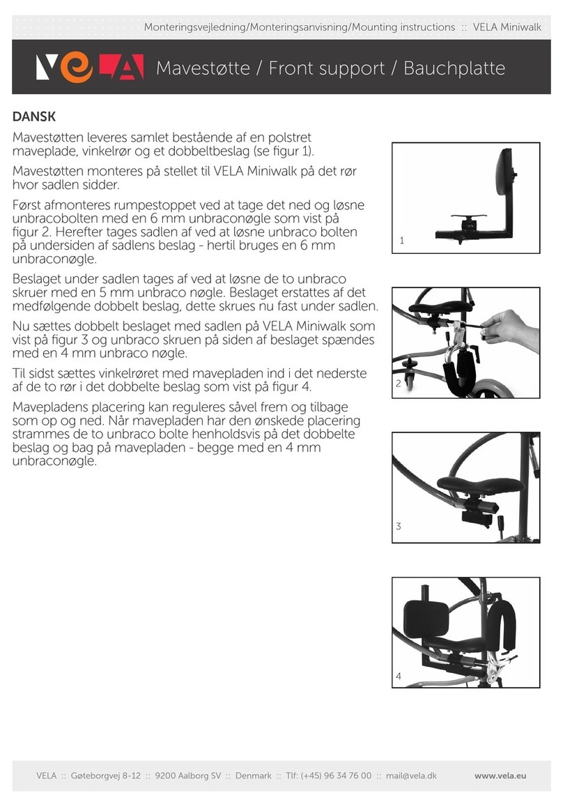 Vela Miniwalk User manual