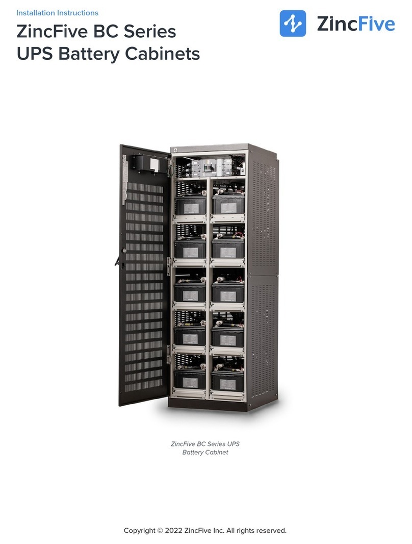 ZincFive BC Series installation instructions