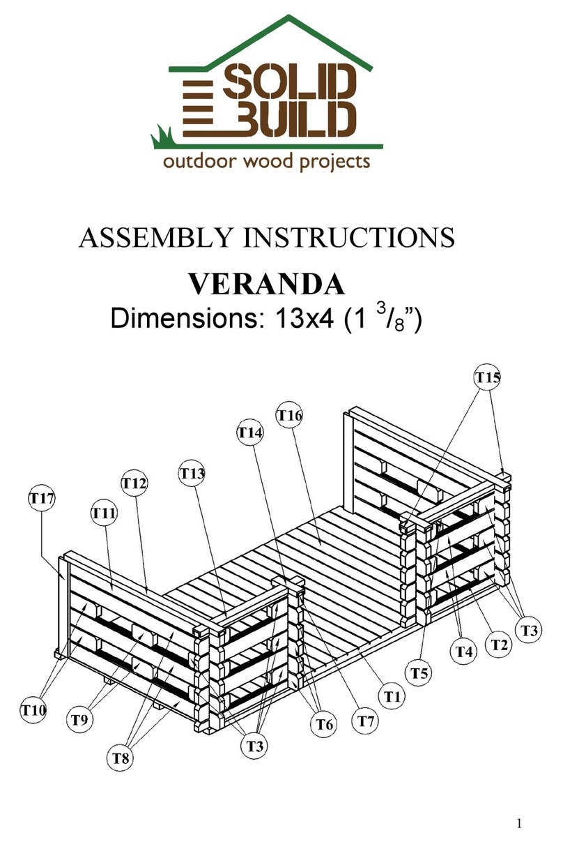 Solid Build VERANDA Assembly instructions