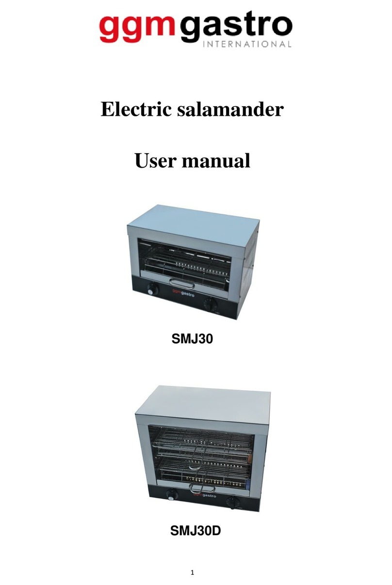 GGM gastro SMJ30 user manual