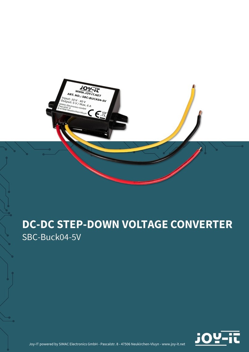 Simac Joy-IT SBC-Buck04-5V manual