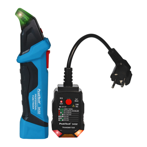 PeakTech 3432 User manual
