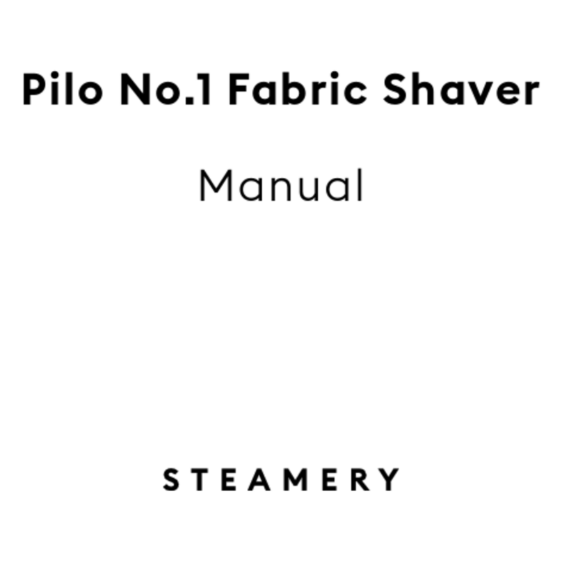 Steamery Pilo No.1 manual