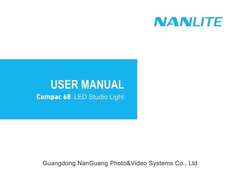 NANLITE Compac 68 User manual NANLITE Compac 68 User manual