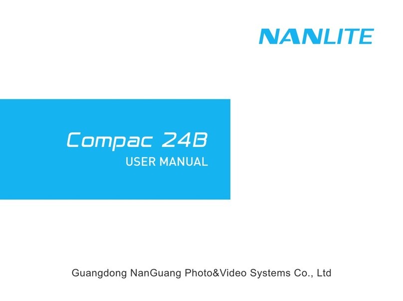 NANLITE Compac 24B User manual