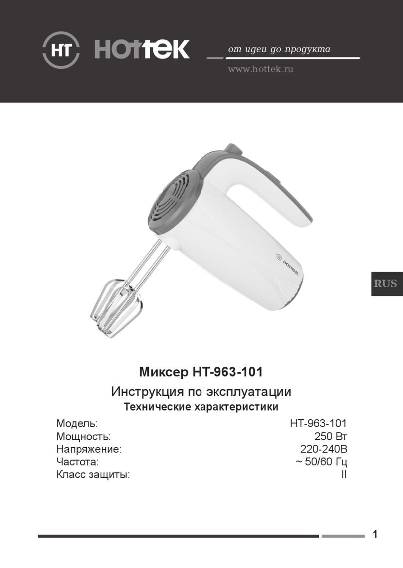 Hottek HT-963-101 user manual