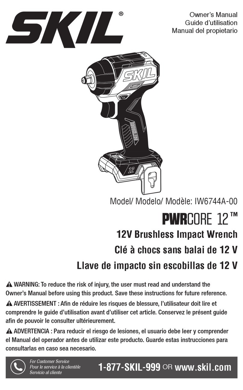 Skil PWRCORE IW6744A-00 owner's manual