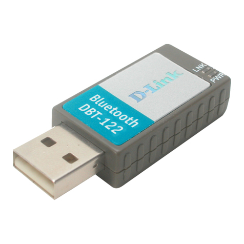 D-Link DBT-122 User manual