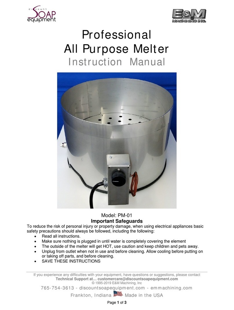 E&M PM-01 instruction manual