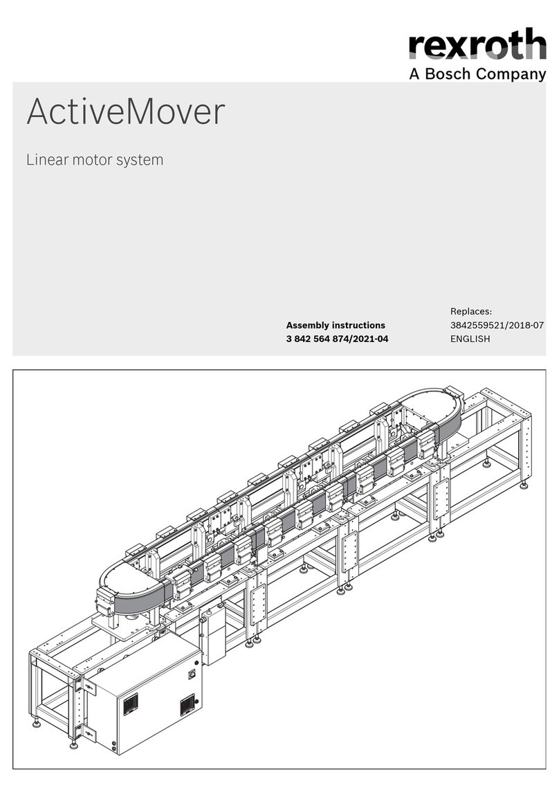 Bosch Rexroth ActiveMover Assembly instructions Bosch Rexroth ActiveMover Assembly instructions