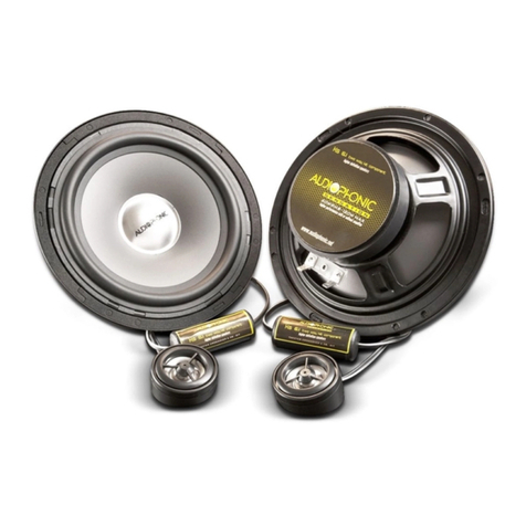 Audiophonic KS 6.1 installation manual