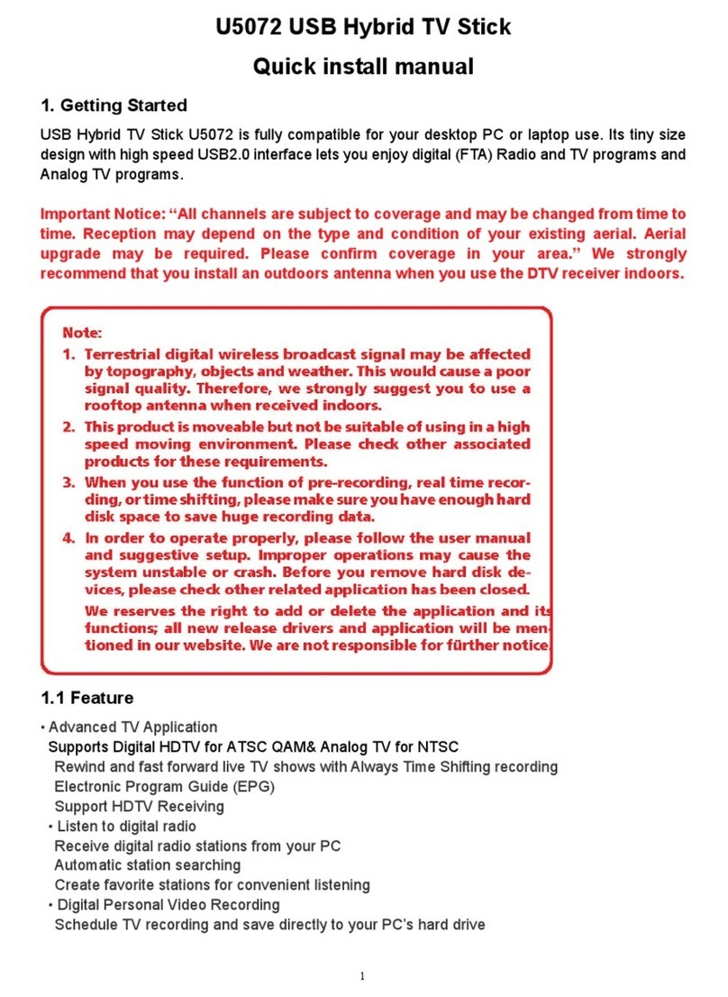 ArcSoft U5072 Quick install manual