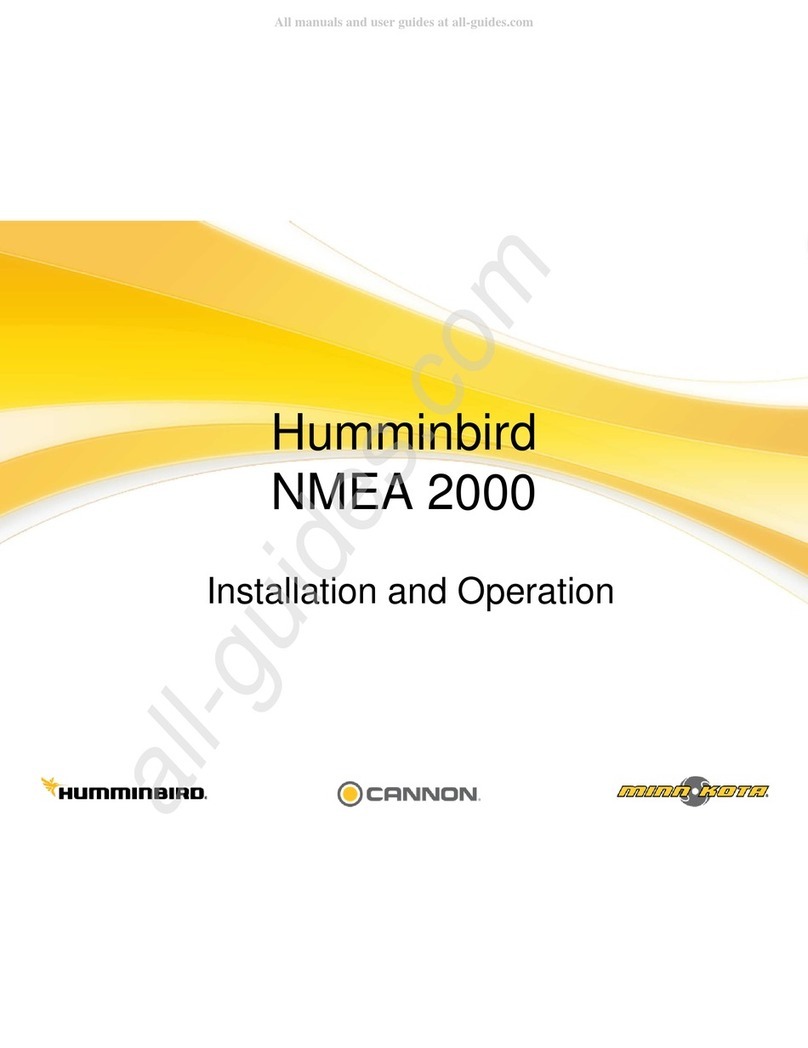Humminbird NMEA 2000 module Installation and operation manual