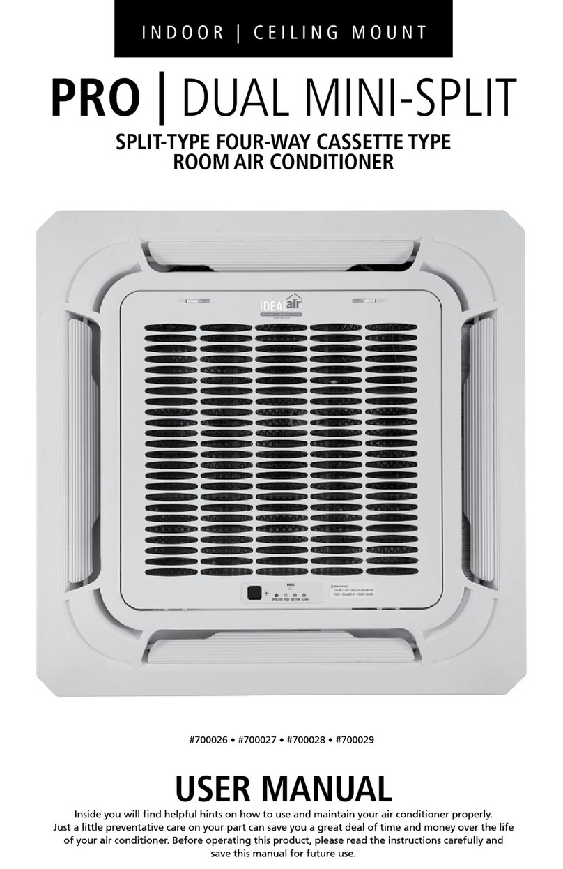 Ideal Air 700026 User manual