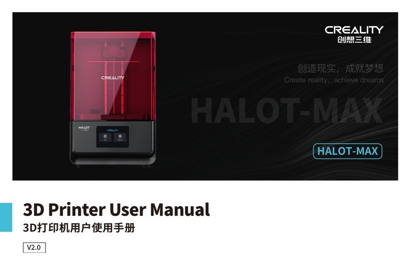 Creality HALOT-MAX user manual