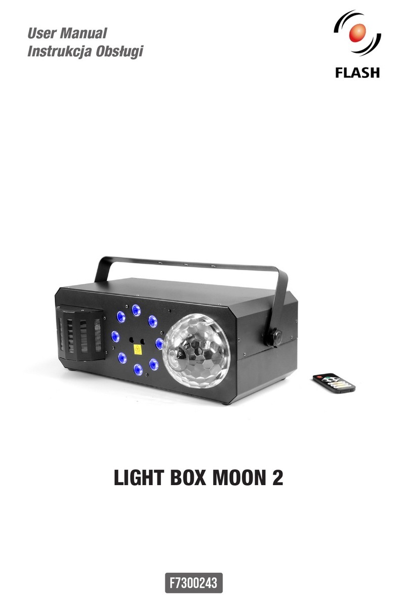 Flash LIGHT BOX MOON 2 User manual