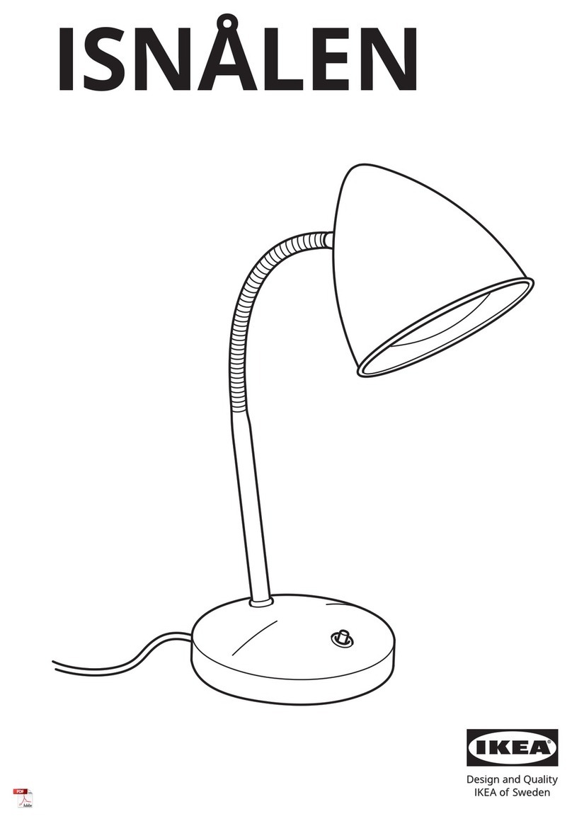 IKEA ISNALEN User manual IKEA ISNALEN User manual