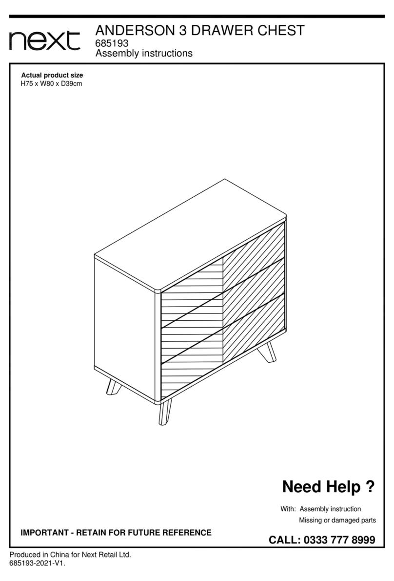Next ANDERSON 685193 User manual Next ANDERSON 685193 User manual